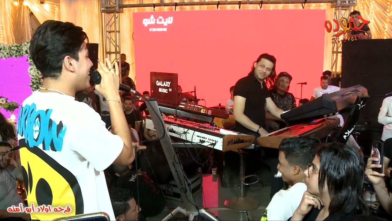 الكروان و عبسلام 🎹 مكسرين الفرح 😍2022💪 مليونيه أولاد أمنه - كفر كلا -  لايت شو مصطفى زهره