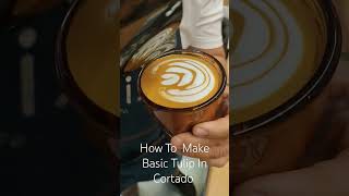 coffeevlogs latteart latteart barista coffeeartist latteartist vlogger basictulipcoffee