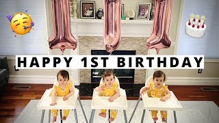 *IDENTICAL* Triplets EPIC 1st Birthday!!