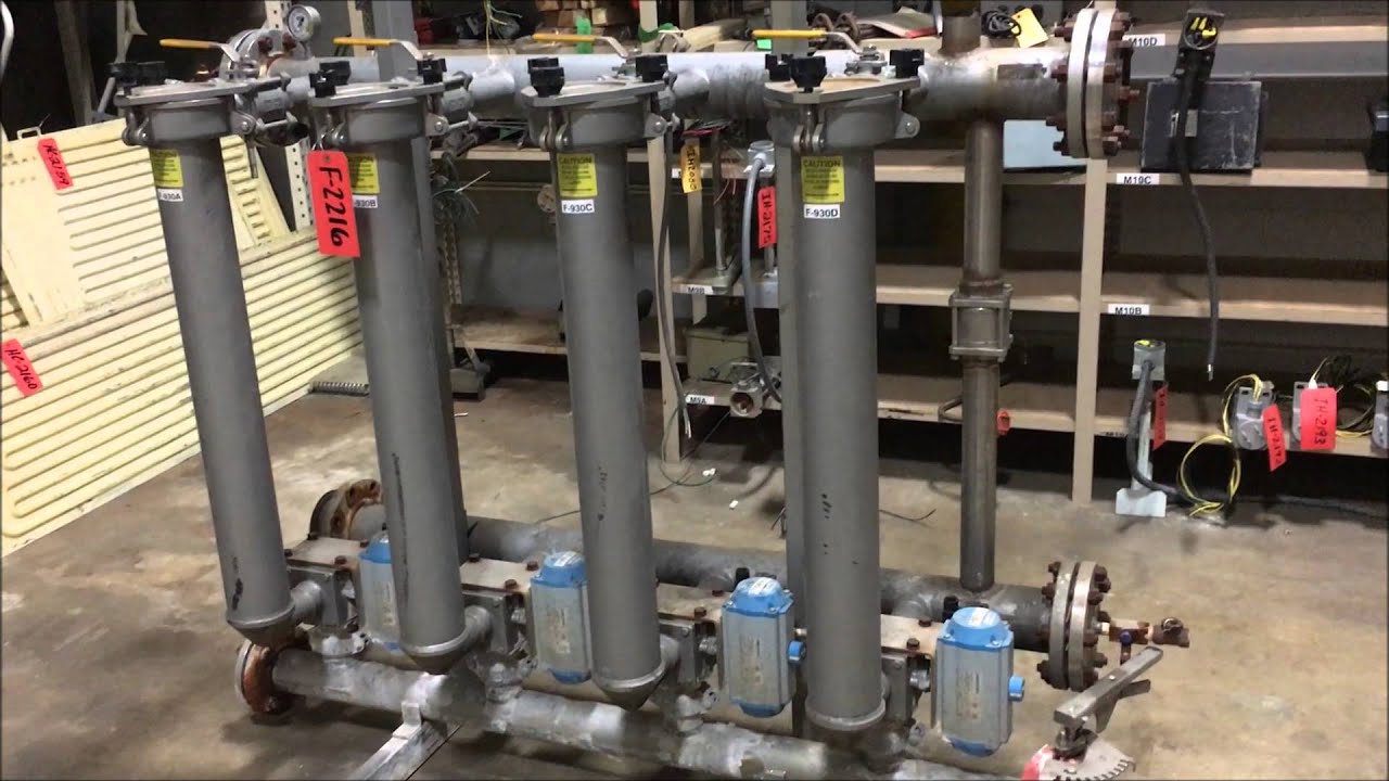 RonningenPetter Filters Stainless Steel Backwash Bag Filter F2216