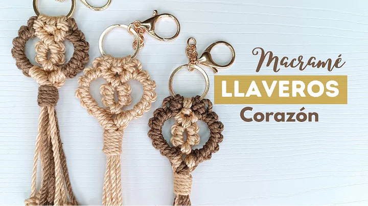 DIY MACRAME Keychain | Easy Macrame Keychain