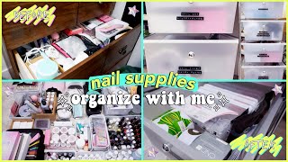 HOW I ORGANIZE MY NAIL SUPPLIES | The Beauty Vault by The Beauty Vault 30,665 views 3 years ago 13 minutes, 49 seconds