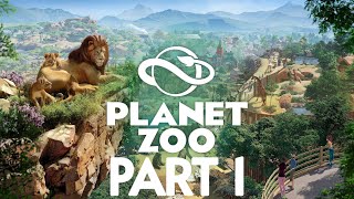 Planet Zoo Part 1- STARTING A ZOO