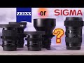 Sigma Art vs Zeiss Contax & Classics on Blackmagic Pocket Cinema Cam 4K