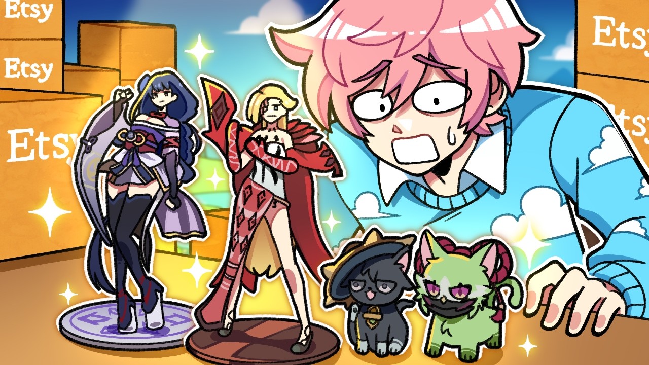 I Bought $1,000 Worth Of Genshin Items From Etsy