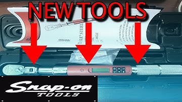 NEW TOOLS SNAP ON ALL NEW 1/4 TORQUE WRENCH ATECH1FS240