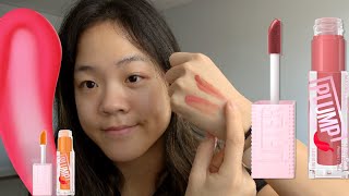 Maybelline Lifter Lip Plumper Swatches &amp; Review