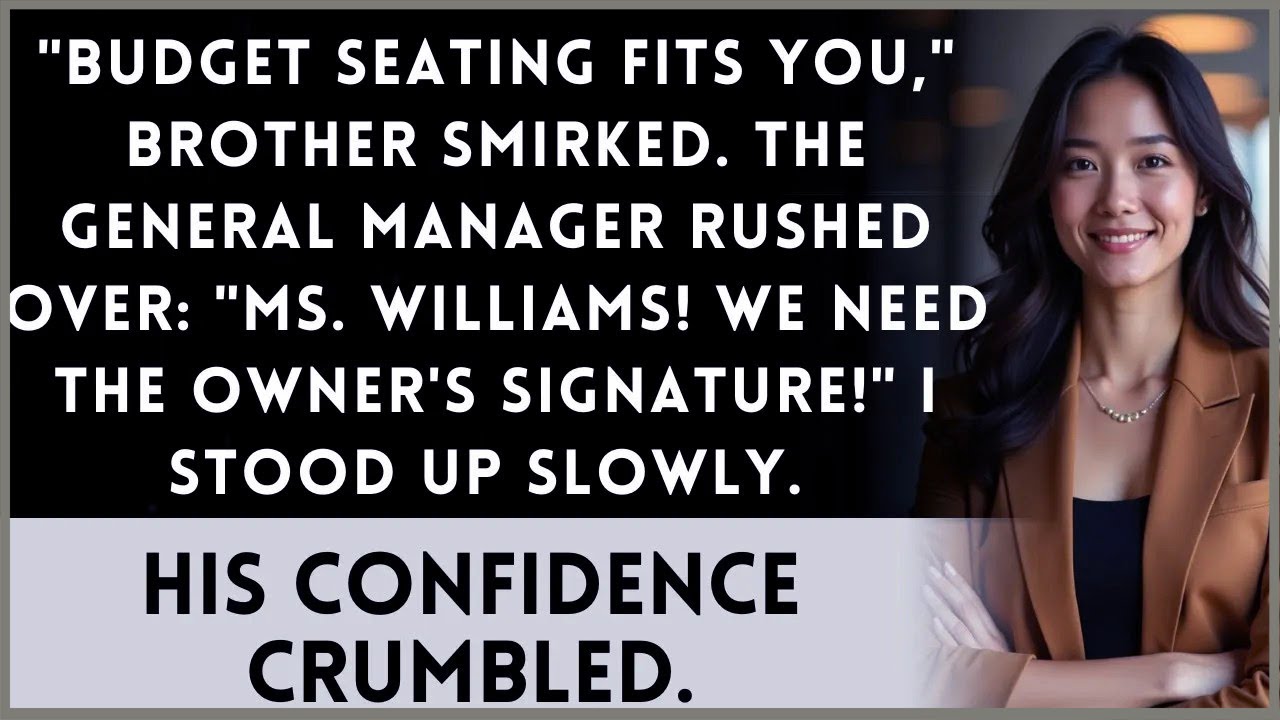 At Mom's Birthday, They Seated Me by the Kitchen—Then My Hotel Staff Appeared