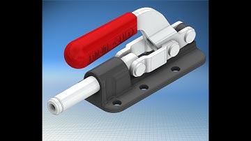 Modeling the Destaco 630 Clamp Parts in Autodesk Inventor