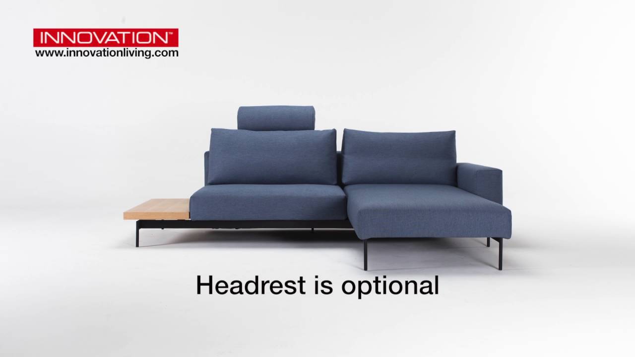 BRAGI von INNOVATION Eckschlafsofa mit Seitentisch - mysofabed.de