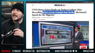 CNN Host SHOCKED MAGA Supports Trumps Iran Strikes, Overall Attack Is UNPOPULAR Among Voters