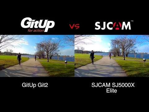 GitUp Git2 vs SJCAM SJ5000X Elite - Gyro Test