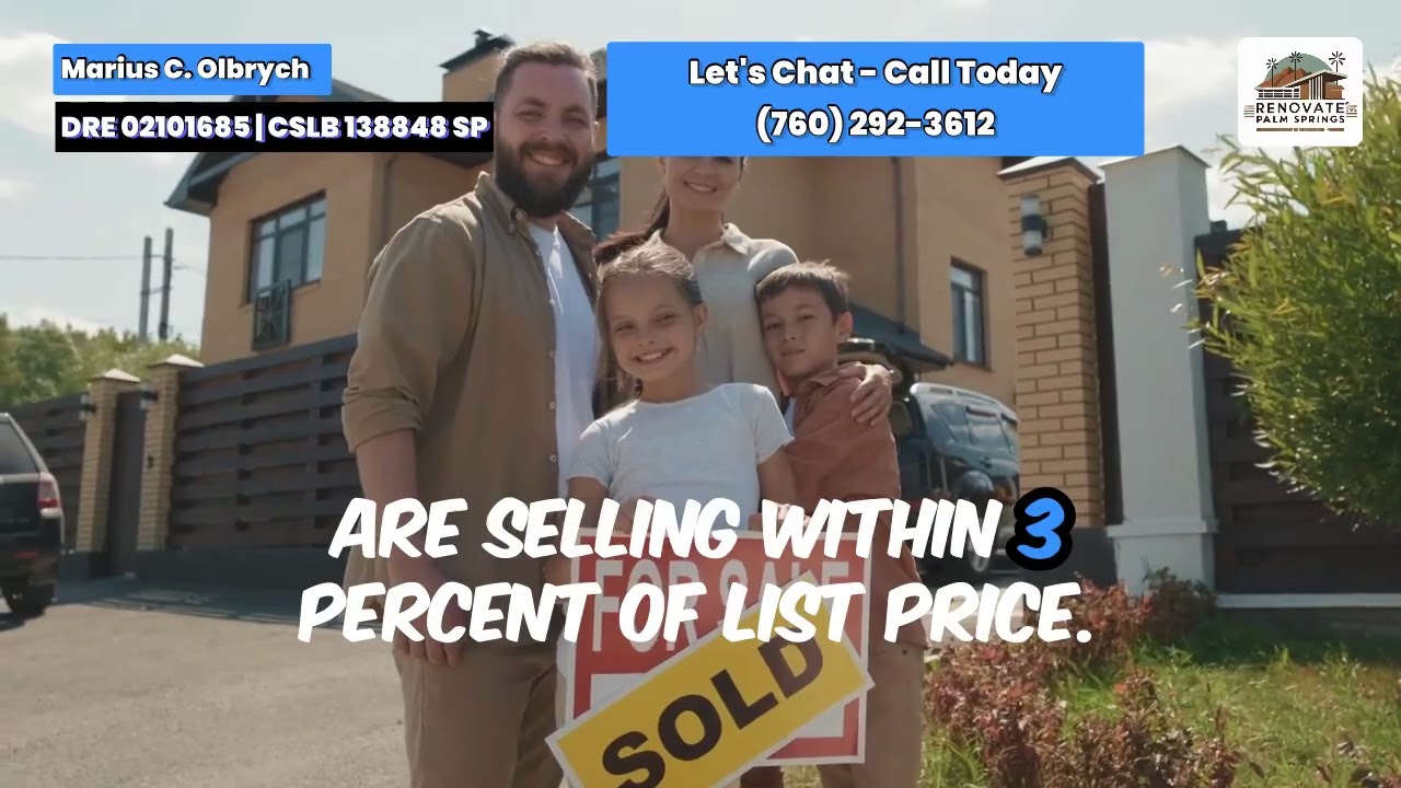 Palm Springs Market Update January 2026 | Is It a Buyer’s Market Now?