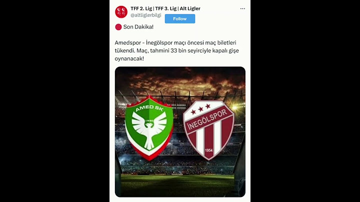 Amedspor - İnegölspor maçı kapalı gişe! Bizi takip edin.