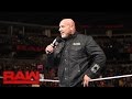 Goldberg returns to send a message to brock lesnar raw oct 17 2016