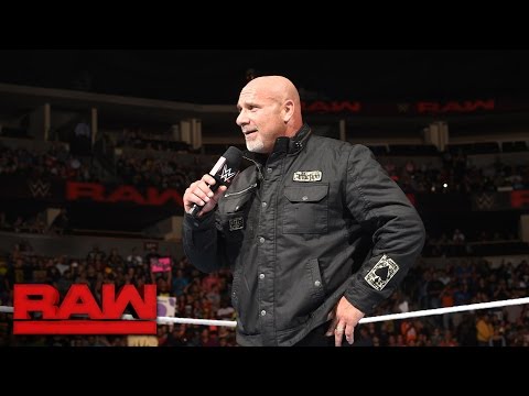 Goldberg returns to send a message to Brock Lesnar: Raw, Oct. 17, 2016