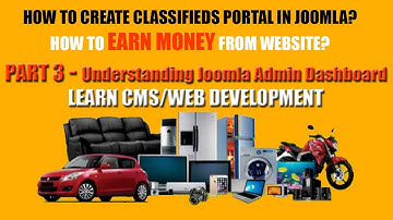 part 03 - CMS Web Development Joomla | Free Classifieds Site Project
