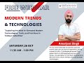 Top Modern Trends & Technologies Shaping the Future: Web, Mobile, AI, Cloud & More! Part 1