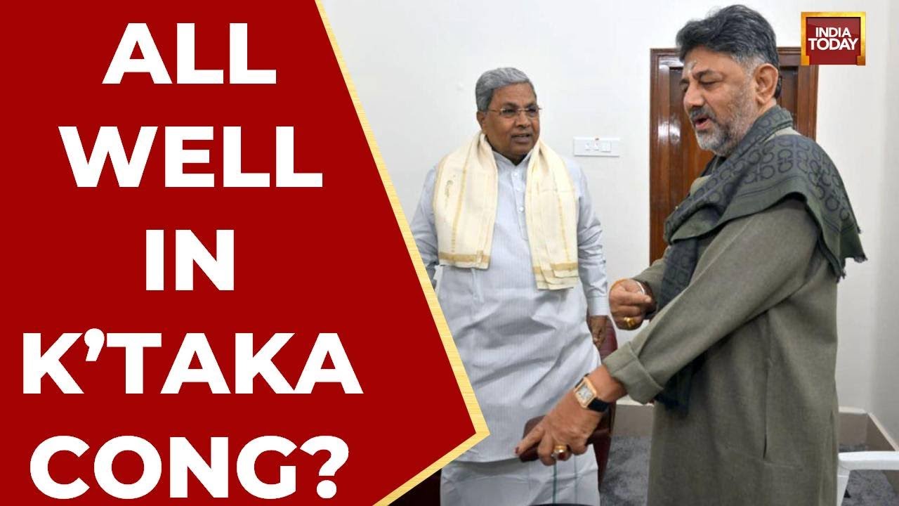 Siddaramaiah-DK Shivakumar Truce: Breakfast Unity vs BJP Threat | India Today