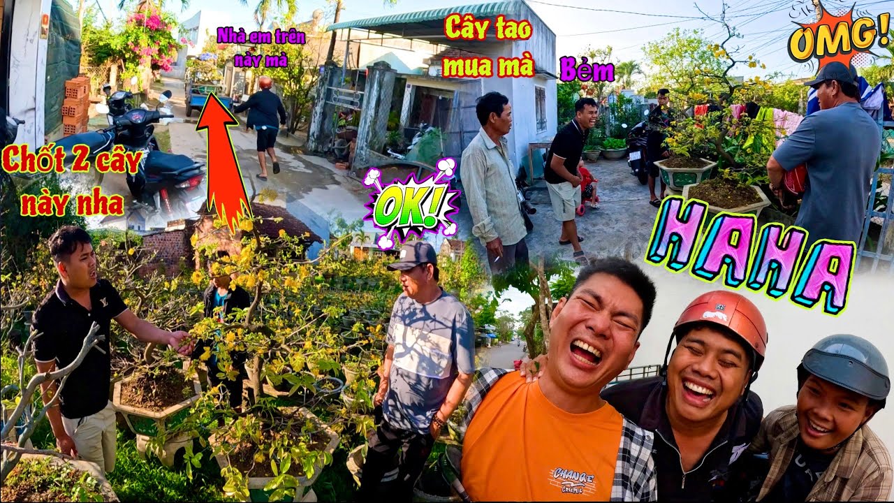 Thiết Khmer Tặng Mai Tết Cho Sanh Đao Và Chú 2 Và Cái Kết