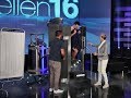 Ellen Shocks Andy to the Core with a Surprise Cryotherapy Session