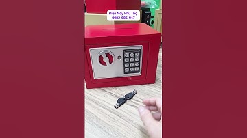 Chi tiết nhất về két sắt điện tử mini và cách sử dụng #ketsatmini #ketmini #cachsudungketmini