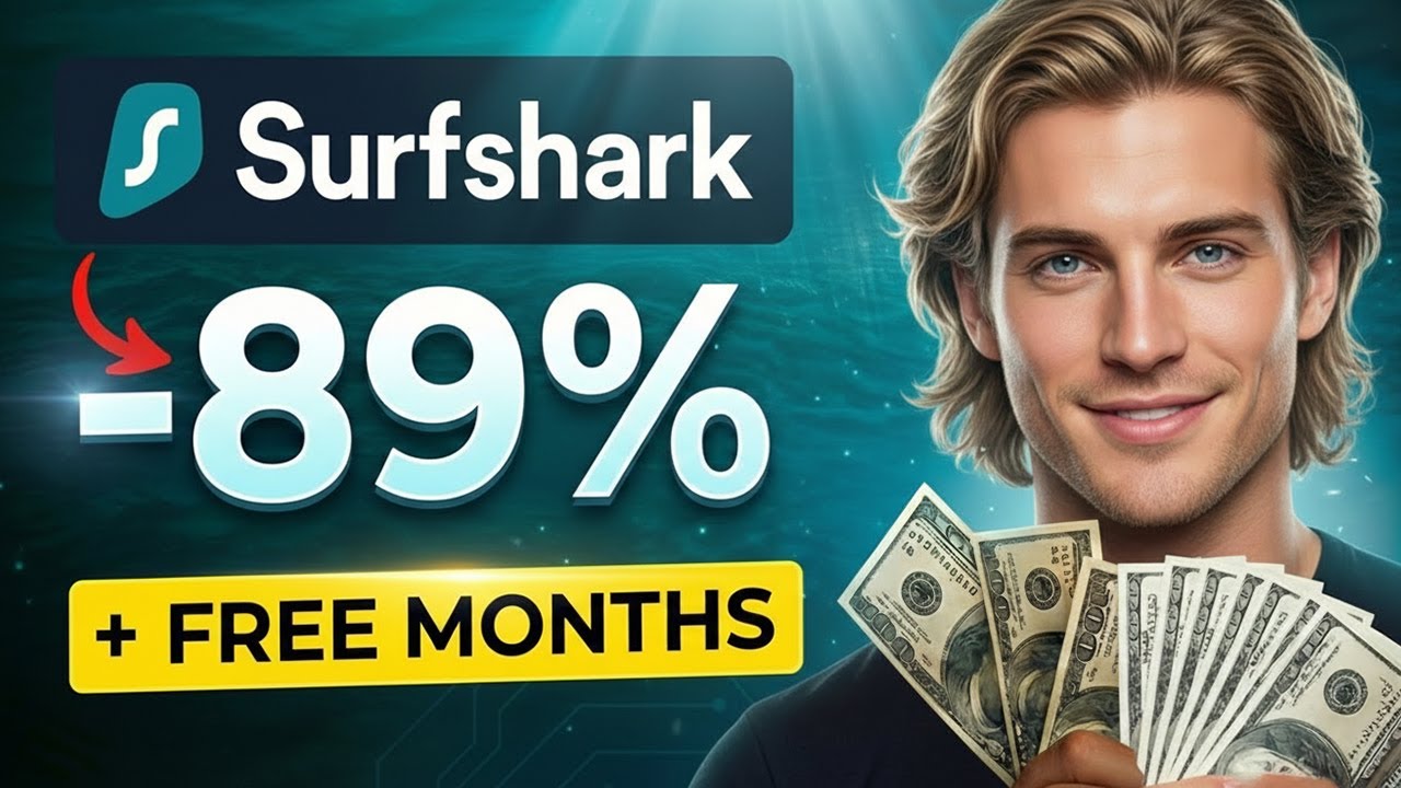 Surfshark Coupon Code 2026 ✅ 89% OFF + FREE VPN Months (Top Deal)