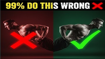 Stop Doing Push-Ups Wrong! (99% Make This Mistake