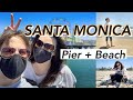 Santa Monica Pier and Beach in 3 Minutes | CALIFORNIA | Vlog no. 5