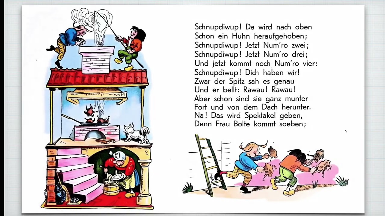 Max und Moritz, Wilhelm Busch, Zweiter Streich