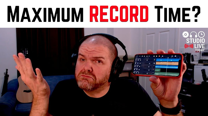 How to record long audio on iphone