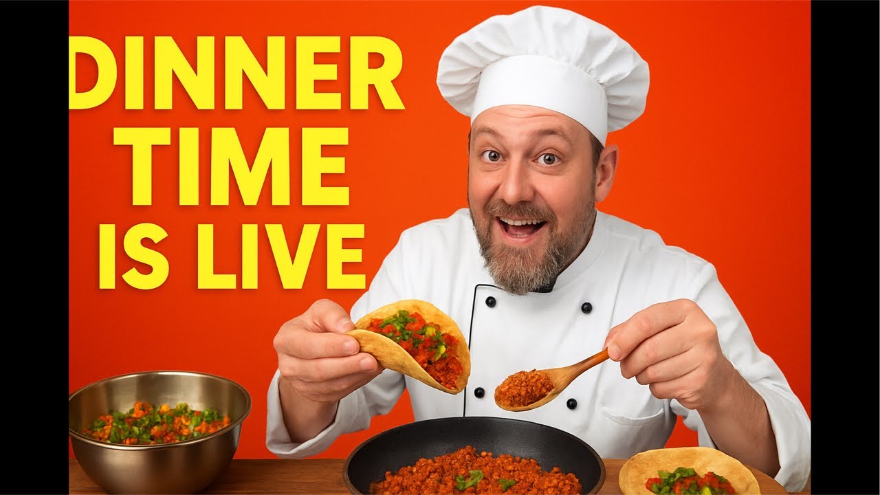 dinner time is live is live! Ghetto ground beef tacos