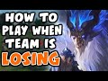 How to play when your team is losing | Challenger Aurelion Sol | Ft. CoreJJ - League of Legends