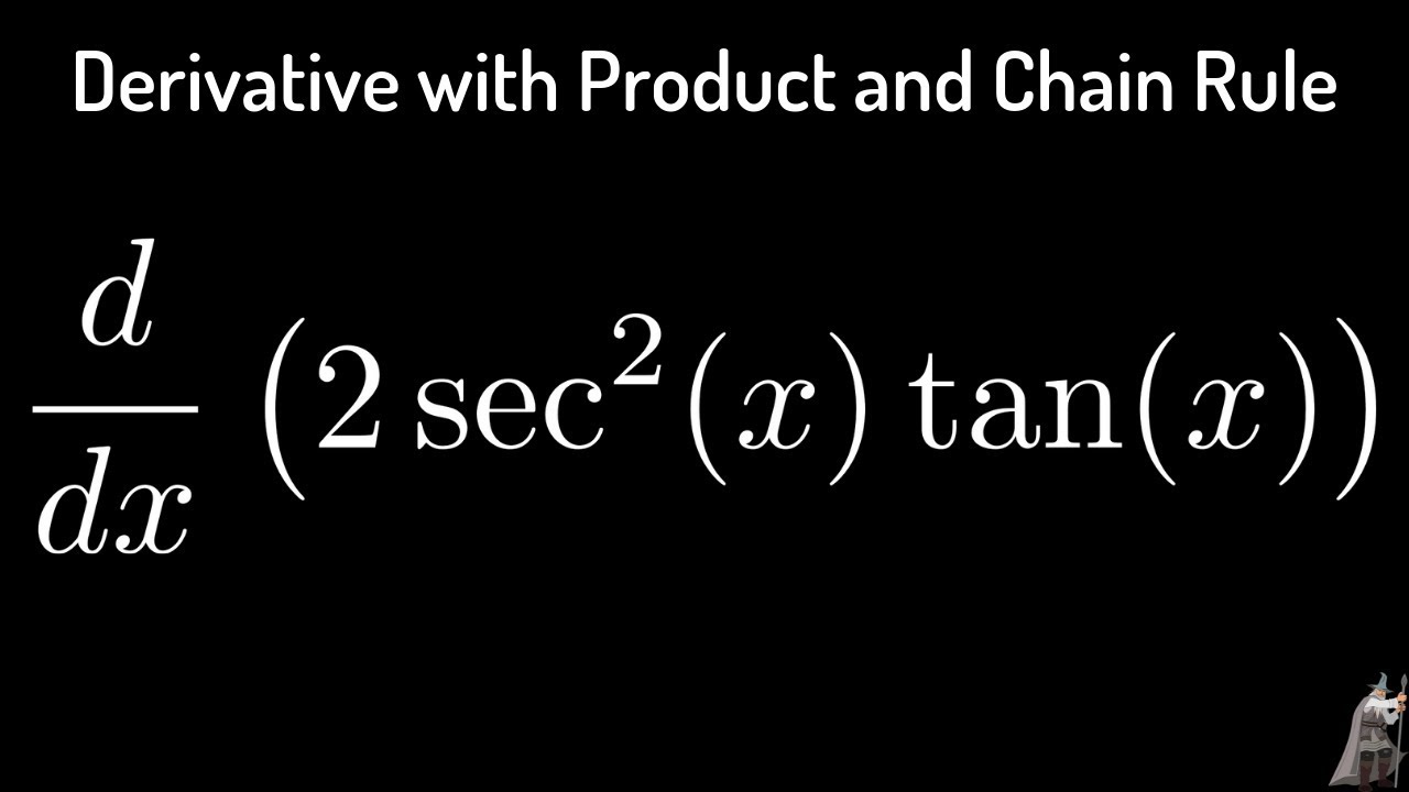 The Derivative Of H X 2 Sec 2 X Tan X Product Rule Example Youtube The Derivative Of H X 2 Sec 2 X Tan X Product Rule Example Youtube