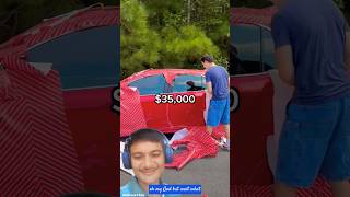 He Guessed A $35000 Supercar?! 😱 (MrBeast Reaction) #mrbeast #mrbeastshorts #greenscreen