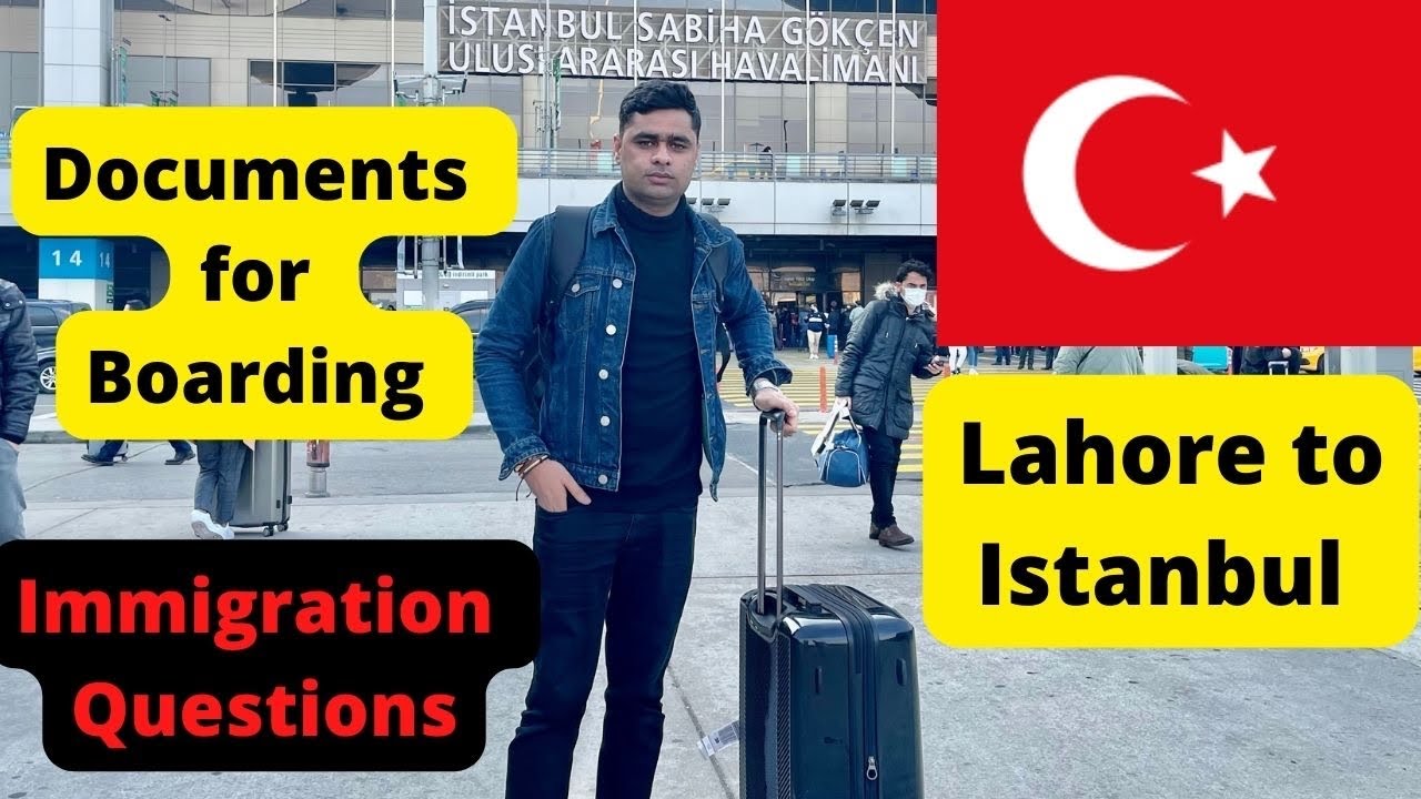 Question on Airport | Pak to Istanbul |Immigration