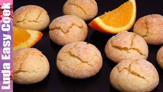 Orange Cookies recipe Luda Easy Cook Апельсиновое ПЕЧЕНЬЕ К ЧАЮ