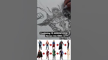 Combining 10 ARROWVERSE Characters into ONE!