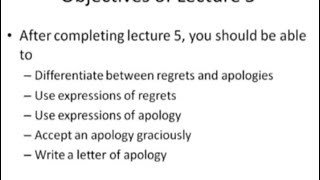Functional English | HUM104 Lecture 05