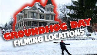 GROUNDHOG DAY (1993) Filming Locations | Woodstock, IL! THEN AND NOW 2021 | Harold Ramis/Bill Murray