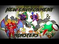 New environment and monsters  merge fusion  merge fusion rainbow rampage