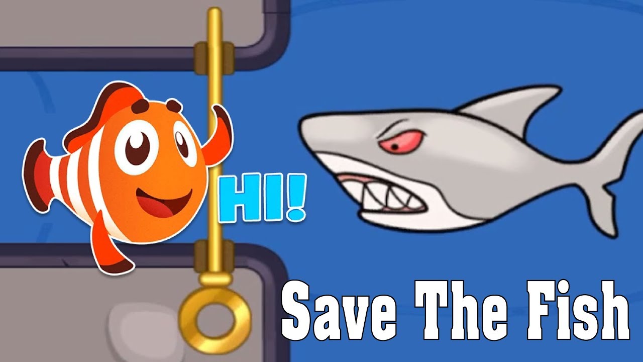 Save The Fish: Gameplay Walkthrough Part 1 (iOS/Android) 