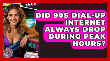 Did 90s Dial-up Internet Always Drop During Peak Hours? - I