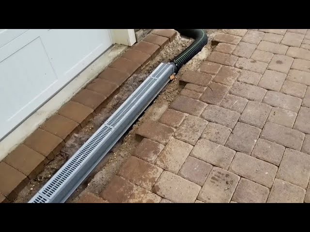 How to Install, Repair & Clean Channel Drain | Guaranteed to Collect Water class=