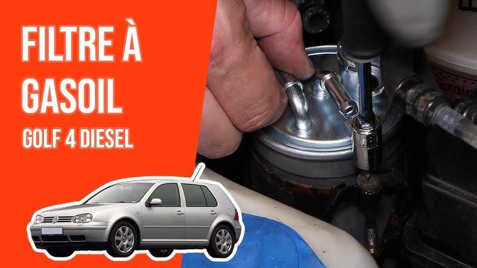 Volkswagen Golf IV -- Changement du filtre à carburant - YouTube