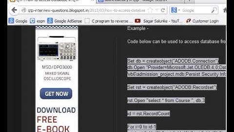 Important QTP Interview Questions and Answers