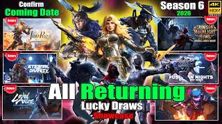 Season 6 All Returning Draws Date 2026 | All Returning Mythic & Legendary Draws Showcase Codm Leaks screenshot 5