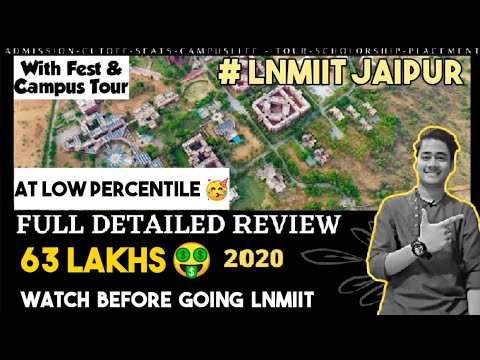 LNMIIT Jaipur ? | Detailed Review | Low Rank In Jee College | Best Private College In Jaipur