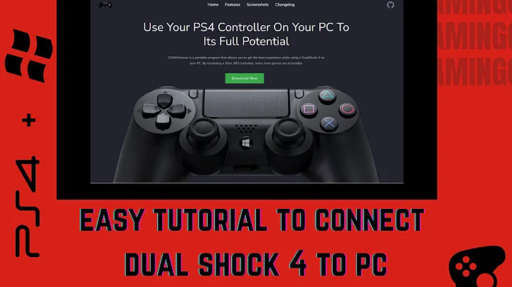 2022 DS4 Windows Setup Prosses | Connect PS4 Controller With PC