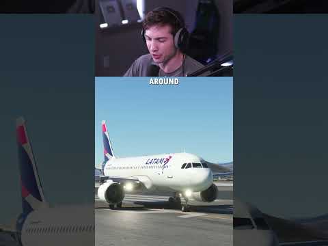 A320 Hits Firetruck on Runway